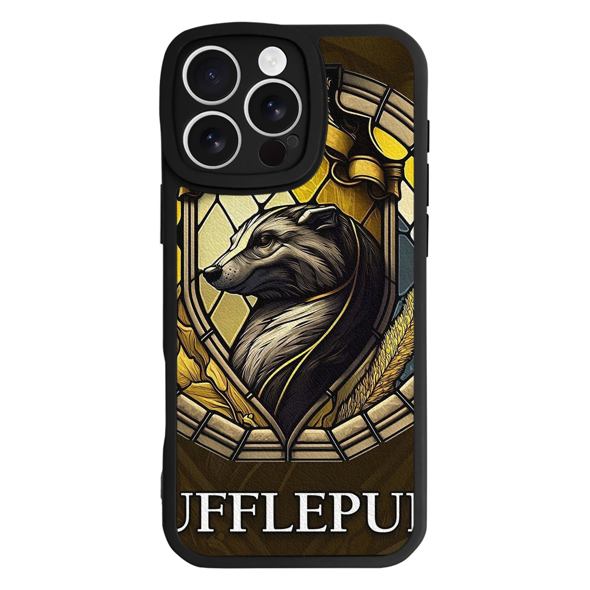 （画像用） Harry Potter ハリー・ポッターシリーズ 【iPhone 16シリーズ対応】シリコンスマホケース（レザー調） 材質：シリコン